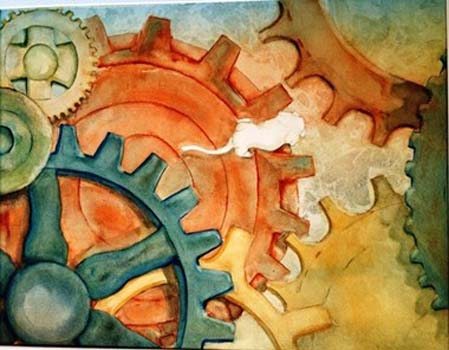 "Almost To The Top" - Colleen Giorgi - Watercolor - 14” x 22” – NFS - http://colleengiorgi.wixsite.com/mysite