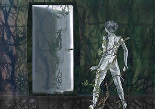 “Light” – Jane Silver - Digital Print on Silk - 21" x 15" - $250 - silverjanee@gmail.com