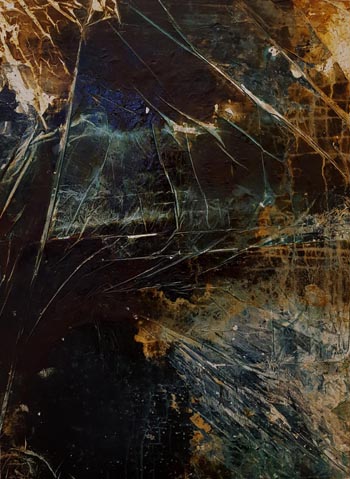 “Unfolding” - Pandora Bøe - Mixed Media on Panel - 90cm x 60cm - $400 - Pandoraboe@gmail.com