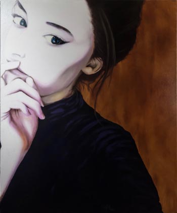 “Magenta Muse” - Tim Griffith - Oil on Canvas - 24" x 30" - $800 www.TimGriffithArt.com