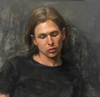 Honorable Mention (Traditional) - “Jared” – Seonyoung Kim – Oil on Panel – 18” x 18” - $1,000 - gomattak@gmail.com
