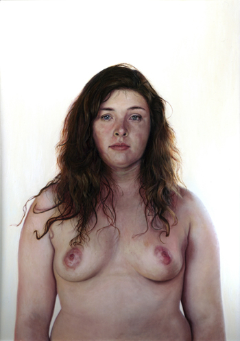 “Erin” – Matthew Cook - Oil on Aluminum Panel - 38" x 24" - $2,500 - www.matthewcookart.com