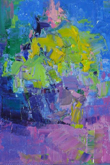 “Cupcake” - Yige Xie – Oil on Canvas – 5” x 6” - $125 - xieyige76@hotmail.com