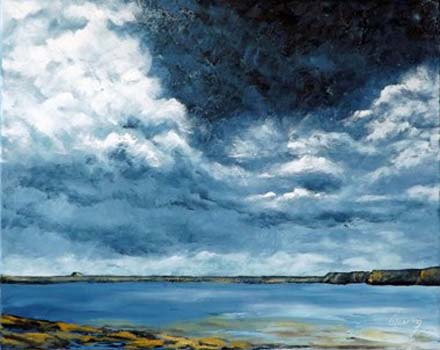 Best in Show (Traditional) - “Santa Rosa Lake 6 New Mexico” – Carl Owen – Oil on Canvas – 16” x 20” - $1,200 - www.carlowenpaintings.com