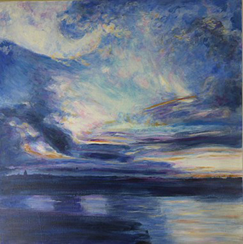 "Into The Great Wide Open" – Robert Hunter - Acrylic on Canvas - 30" x 30" - $1400 - roberthunter04@msn.com