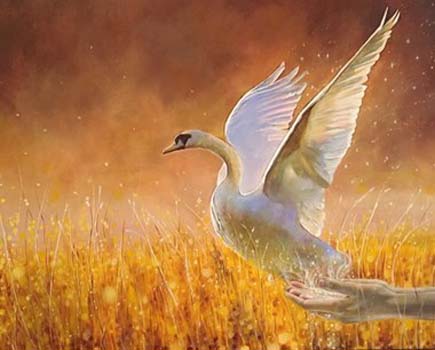 "The Vision" – Abbey Johnson - Acrylic on Wood Panel - 16" x 20" - $6,500 - abbeyj15@icloud.com