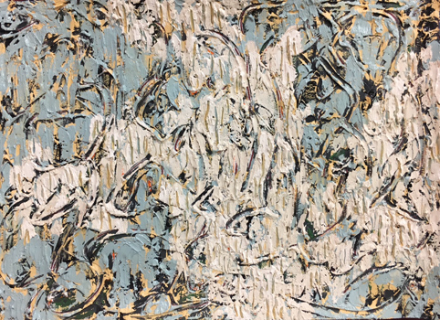 “Rendering” - Laura E. Korch Bailey – Oil on Paper – 16” x 20” - $350 - www.troutceramics.com