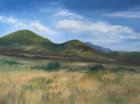 “Spring Passing Through” - Abigail Spector - Oil on Canvas - 11" x 14" - $300 - www.abigailspector.com