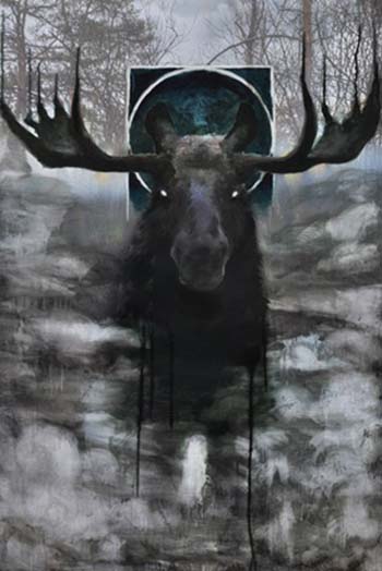 “Spirit in the Marshes” - Quentin Bartholomew - Oil and Alcohol on Photography Paper - 48" x 32" - $4,000 - http://quentinbartholomew.weebly.com/