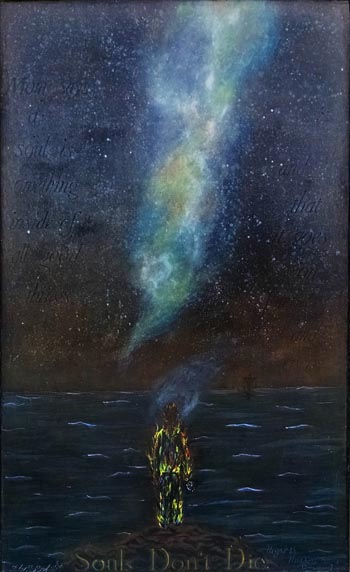 “Souls” - Elizabeth Reeves - Multi-Media - 23.25" x 37.5" - $1,500 - www.crypticnovelties.com