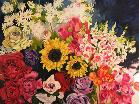 "One of the Many", Kelsey Horn, Oil, 48"x36", NFS, http://www.kelseyhorn.com/copy-of-digital