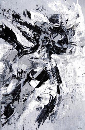 “States of Being” – Jeff Klena – Latex on Wood – 20” x 30” - $2,000 - https://fineartamerica.com/profiles/jeff-klena.html