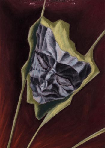 “Autoportret” - Maksim Mezhuritsky - Pastel on Paper – 20cm x 30cm - www.maksimmezhuritsky.com/