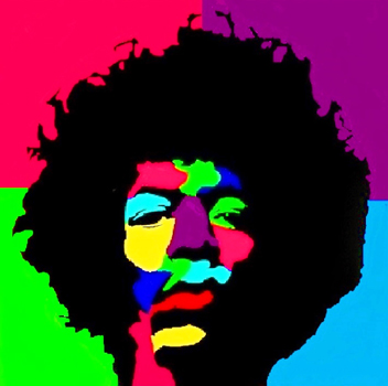 “Voodoo Chile” - Jimmy Gockel - Acrylic on Canvas – 14” x 14” – NFS - jimmygockel@yahoo.com