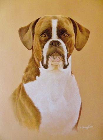 “Self-Confident” – Youri Chasov – Pastel on Paper -70 x 100 - $1,000 - chasoffart@gmail.com