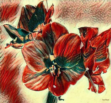 "Red Lion Abs", Youri Chasov, Print on Paper, 36"x33", $900, http://youri-chasoffart.carbonmade.com/