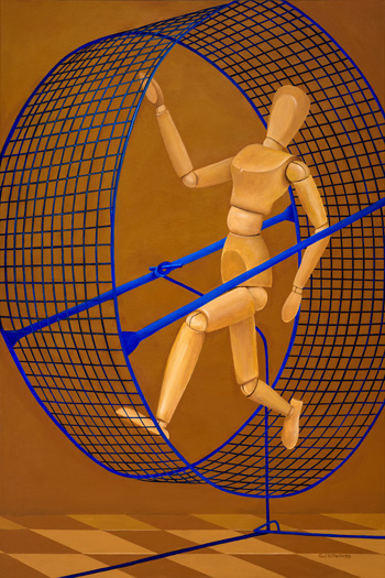 “The Human Condition” – Gail H. Martinez – Acrylic on Canvas – 24” x 36” - $800 - www.ghmgallery.com