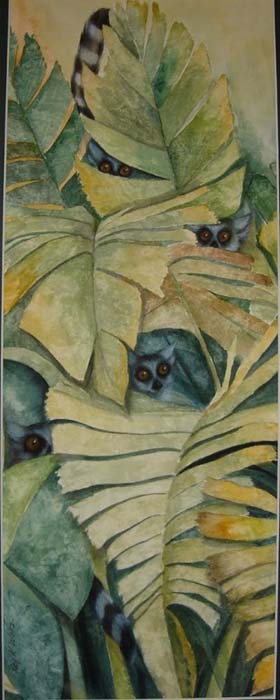 “The Eyes have It” – Kay K Worz – Watercolor – 9” x 16” - $200 (Giclee Only) - kayworz@aol.com