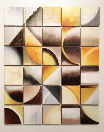 “Planets” - Yuntong Wu - Oil on Panels - 25.25" x 21" - $1,200 - www.yuntongwuart.com