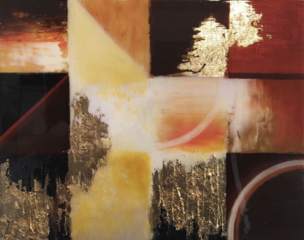 “Untitled” - Yuntong Wu - Oil & Resin on Wood Panel - 16" x 20" - $1,000 - www.yuntongwuart.com