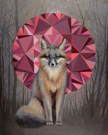 “Urocyon Cinereoargenteus” - Jennifer Wildermuth Reyes - Oil - 24” x 30” - $1,500 - www.wildermuthreyesart.com