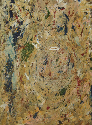 “Yellow Abstraction” – Stephen Harmon - Mixed Media on Canvas – 16” x 24” - $350 - www.stephenharmonpoetandpainter.blogspot.com