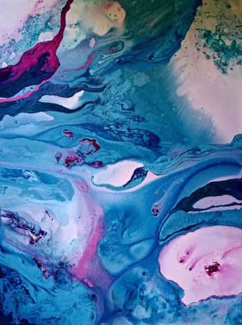 “Inner Dance” – Emma Paterson - Acrylic on Canvas - 30" x 40" - $1,000 - empaterson69@gmail.com