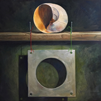 Shell and Reflection – Oil on Canvas – 30” x 30” – Inquire for Pricing