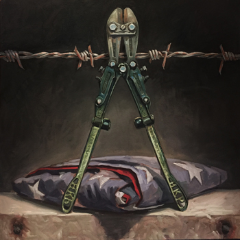 Welcome – Oil on Canvas – 30” x 30” – Inquire for Pricing