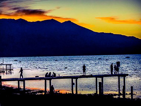 "Pier at Sunset", Bette Levine, Digital Photography, 12" x 16", $150, www.betteannphotography.com