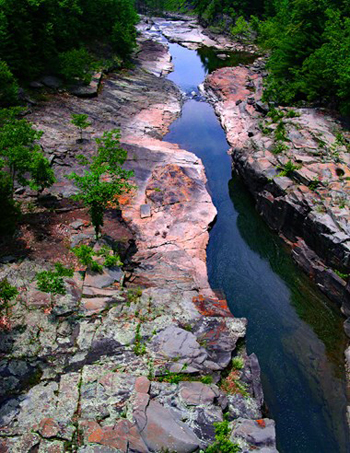 2nd Place (Digital & Photography) - “Spillway” - Marcia Berg Haskell - Digital Photograph, 13” x 19”, $250 – www.MarciasCreativeWorld.com