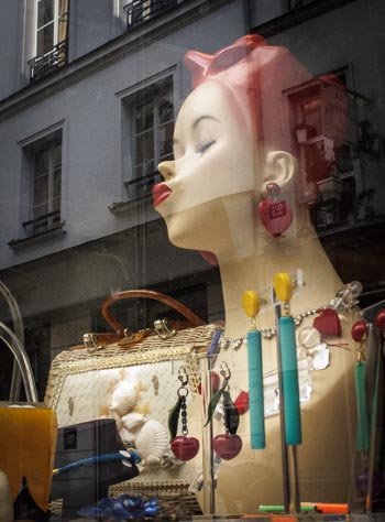 French Kiss Paris Reflection - Archival Photograph on Paper - 22” x 16” - $475