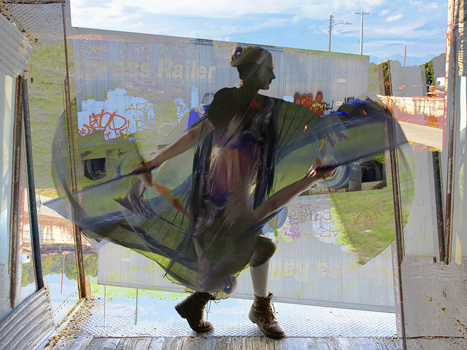 Untitled, Fabric in the Semi, Katrin Dohse, 08-23-2016H, Giclee, 18.8” X 25”, $460