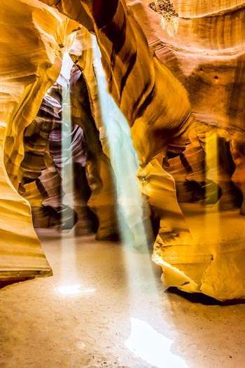 “Double Light Beams in Antelope Canyon AZ” – Dan Blackburn – Digital Photography - $400 - www.imageassociates.net