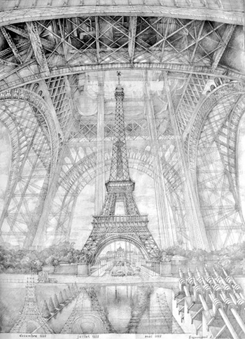 - Eiffel Tower- Anna Budnikova- Pencil- 21.65x29.52- NFS- archer_92@mail.ru - Copy