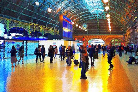“Sydney Central Station” - Peter Connolly - Digital Photography Print - 12" x 8" - $350 - peter.connolly1959@gmail.com