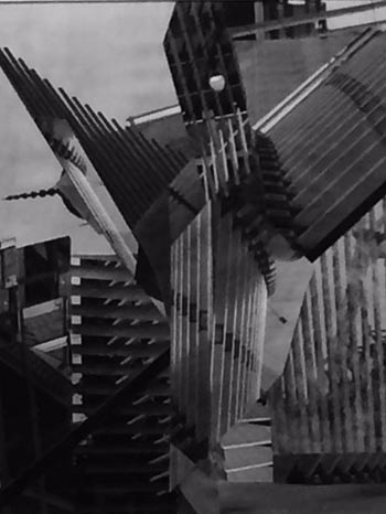 “Path Station 2015” - Sheila Eder – Photo Collage on Paper – 17” x 14” – NFS - shems145@gmail.com