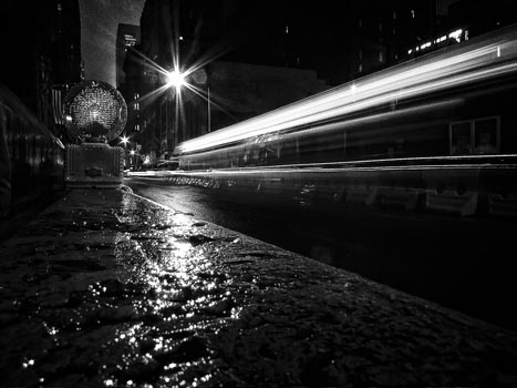 “Hell’s Kitchen in the Rain” – Hunter Johnson - Photography – 12” x 16” - $550 - www.hunterjohnson.us