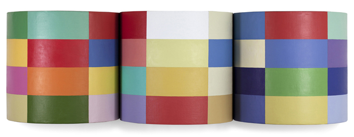 In Perpetuity - Acrylic on Linen - 18"H x 57 1/2"W x 12"D - $18,000