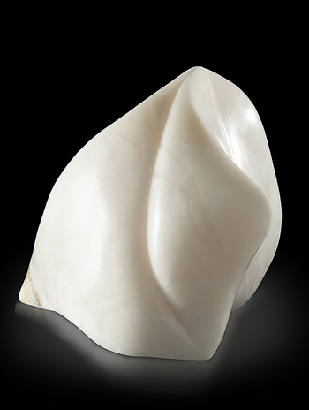 Starburst - Alabaster - 9" x 7" x 8.5" - Sold