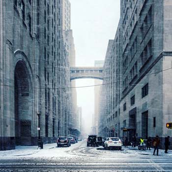 “Gotham” - Michele Palazzo - Digital Photo Print on Photographic Paper – 24” x 24” - $700 - www.streetfauna.com/