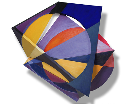 Follow Your Dream - Acrylic on Linen - 46"H x 44 1/2"W x 18"D - $10,000