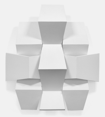 History and Geography - Acrylic on Linen - 63"H x 57 3/4"W x 15 1/4"D - $20,000