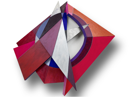 Tempus Fugit - Acrylic on Linen - 43 1/2"H x 45"W x 9"D - $10,000