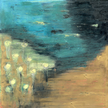 Algae Growth - Pastel - 8" x 8" - $225