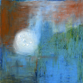 Direct Reflection on Waters - Pastel - 8" x 8" - $225