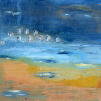 Spring Time - Pastel - 8" x 8" - $225