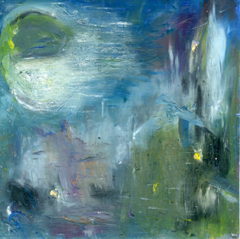 Stormy Night - Pastel - 8" x 8" - $225