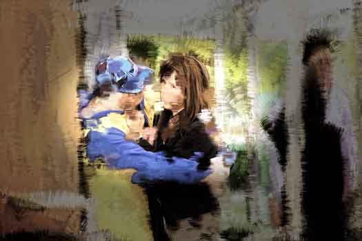 “The Shadow of the Past Love” - Aleksandrs Drozdovs - Digital Painting - www.drozdovs-aleksandrs.com