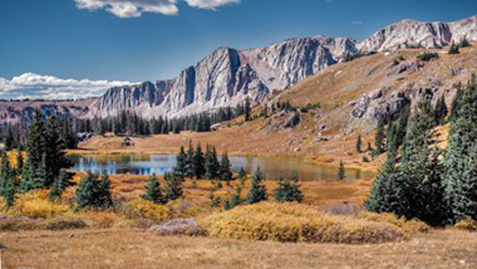 Honorable Mention (Digital & Photography) - “Alpine Fall” – Angela Jones – Photography - $200 - www.happytreephotography.com